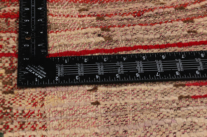 5 x 9 Vintage Checkered Moroccan Azilal Rug 21818
