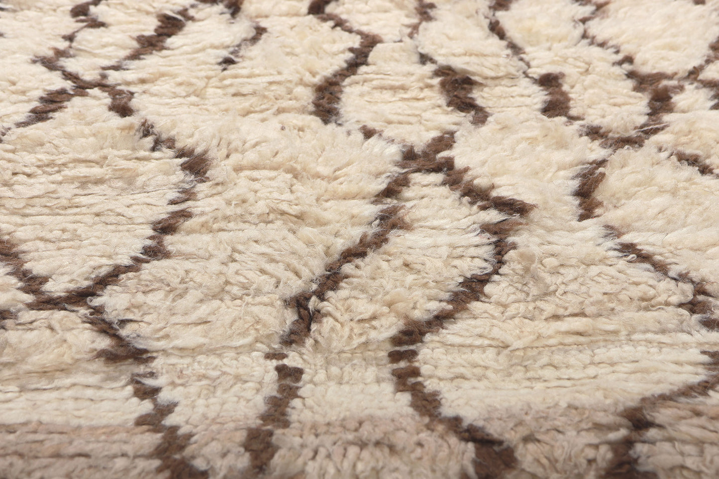 5 x 9 Vintage Neutral Moroccan Azilal Rug 21380