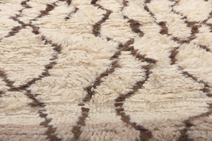 5 x 9 Vintage Neutral Moroccan Azilal Rug 21380