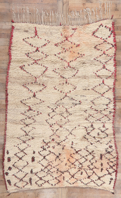 6 x 10 Vintage Moroccan Azilal Rug 20758