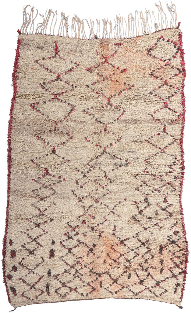 6 x 10 Vintage Moroccan Azilal Rug 20758