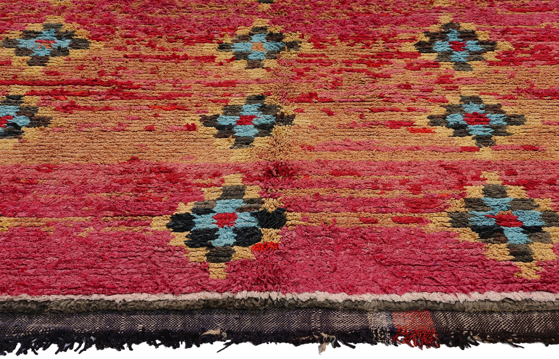 6 x 7 Vintage Pink Moroccan Azilal Rug 21740