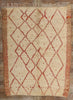 6 x 7 Vintage Moroccan Azilal Rug 21781