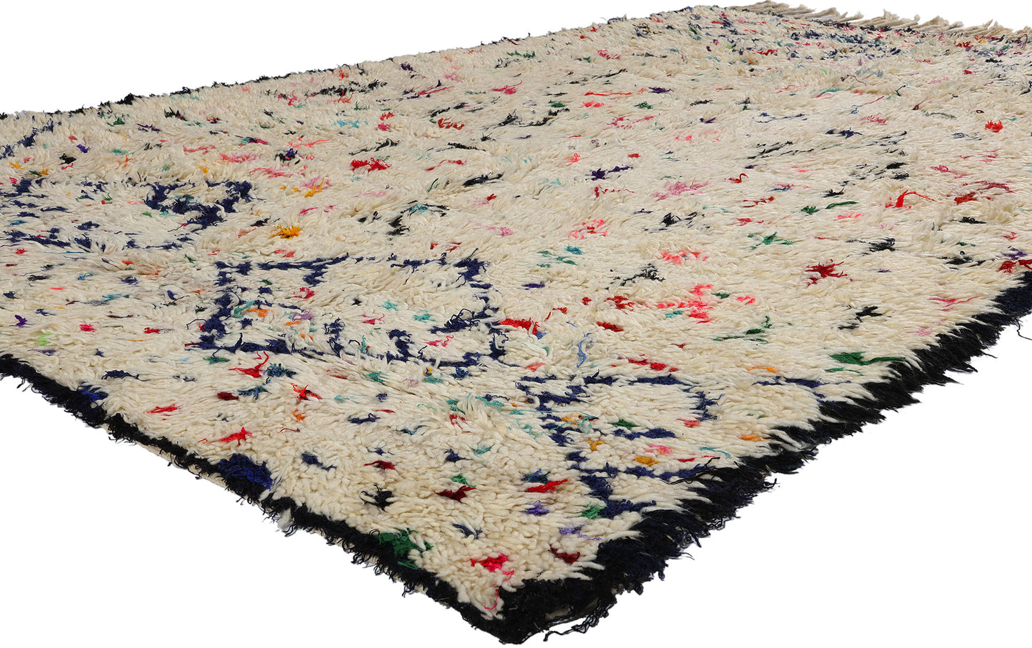 6 x 9 Colorful Vintage Moroccan Azilal Rug 21799