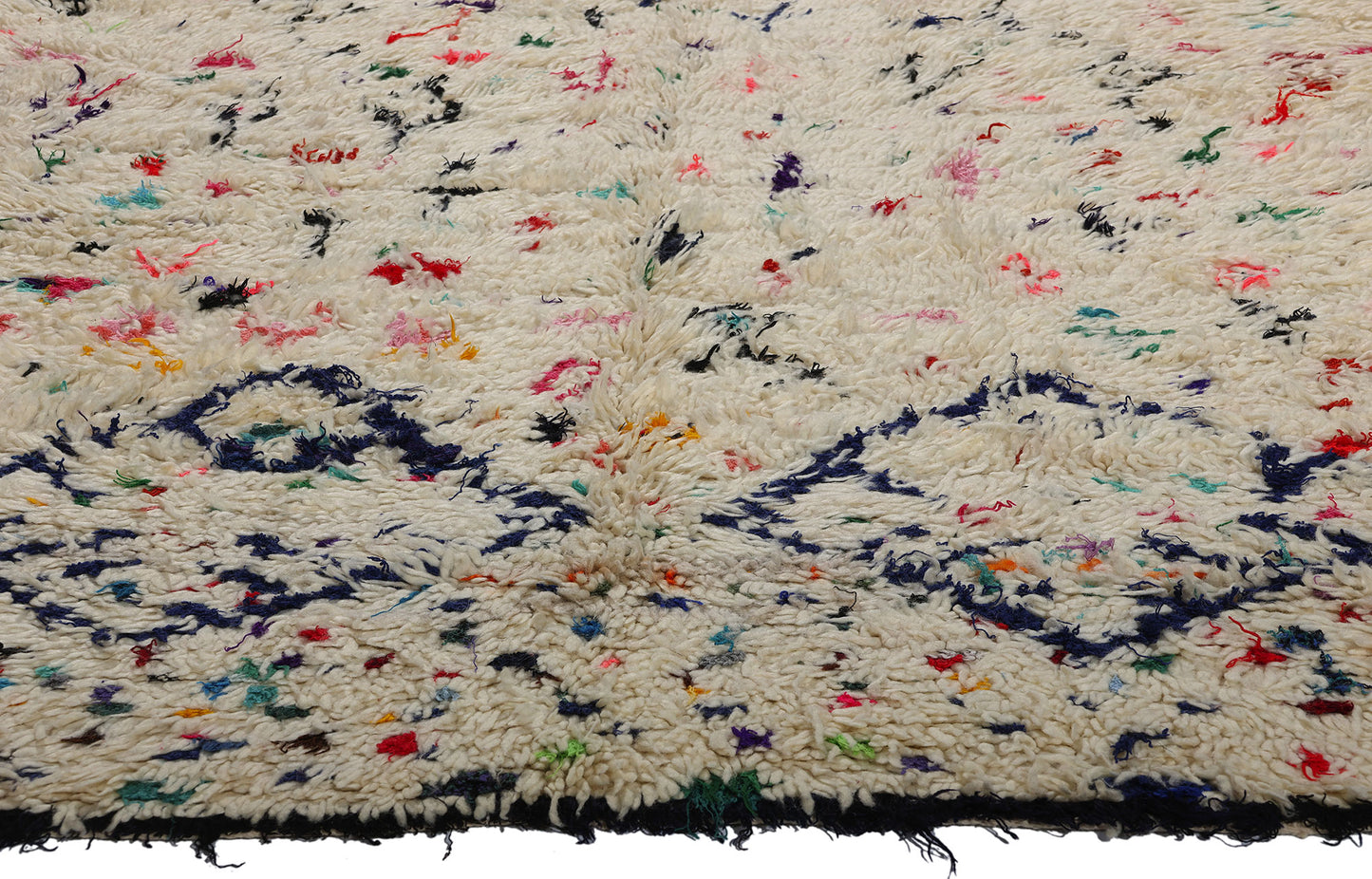 6 x 9 Colorful Vintage Moroccan Azilal Rug 21799