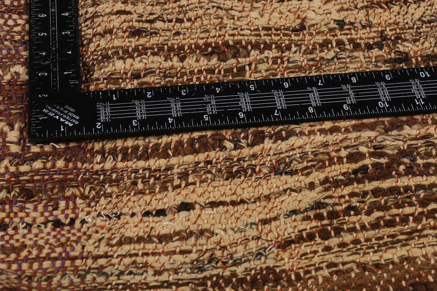 6 x 9 Vintage Brown Moroccan Azilal Rug 21813