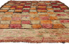 6 x 9 Vintage Checkered Moroccan Azilal Rug 21812