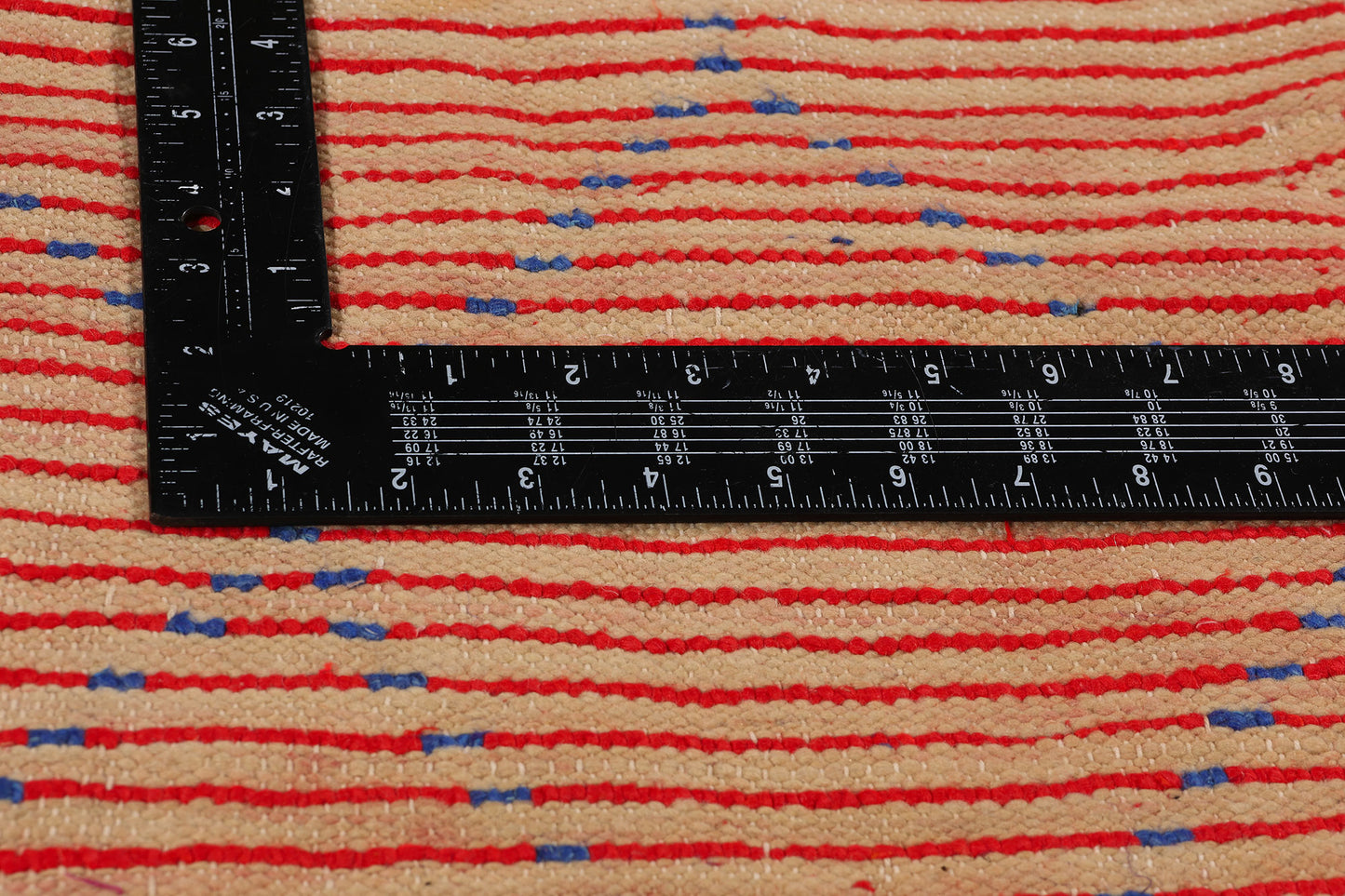 7 x 10 Vintage Red Moroccan Azilal Rug 21771