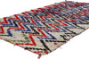 4 x 7 Vintage Moroccan Azilal Rag Rug 21743