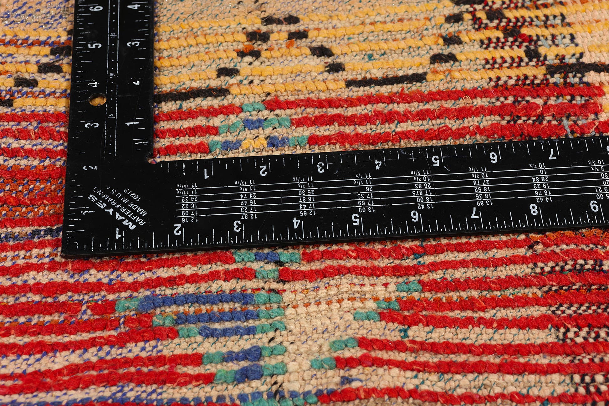 5 x 7 Colorful Vintage Moroccan Azilal Rug 21803