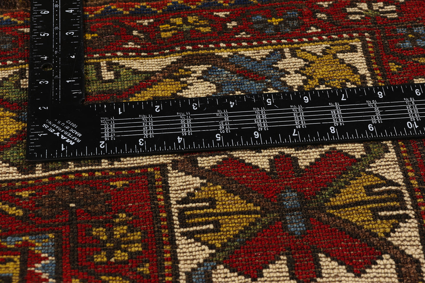 4 x 12 Vintage Persian Bakhtiari Rug 53879