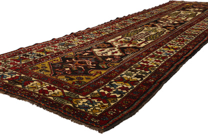 4 x 12 Vintage Persian Bakhtiari Rug 53879