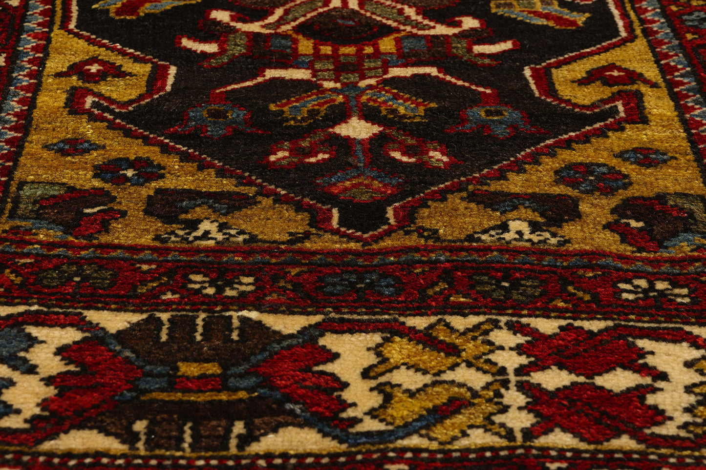 4 x 12 Vintage Persian Bakhtiari Rug 53879