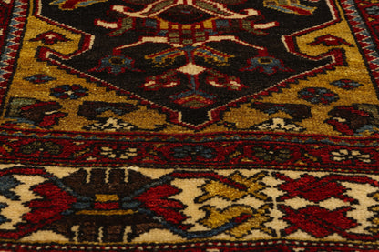 4 x 12 Vintage Persian Bakhtiari Rug 53879