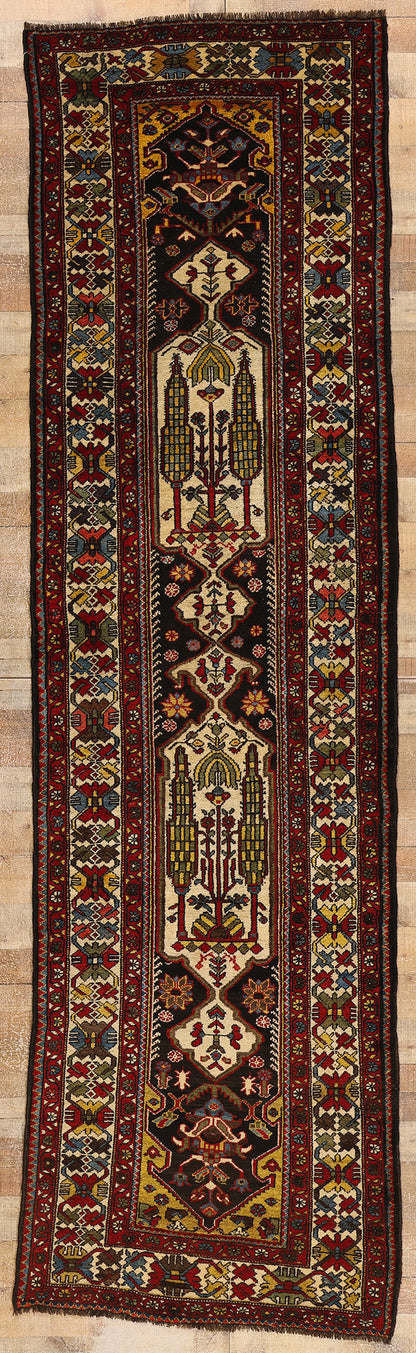 4 x 12 Vintage Persian Bakhtiari Rug 53879