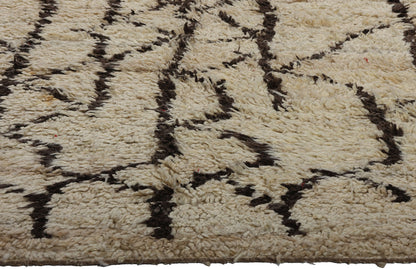 4 x 7 Vintage Neutral Talsint Moroccan Rug 21808