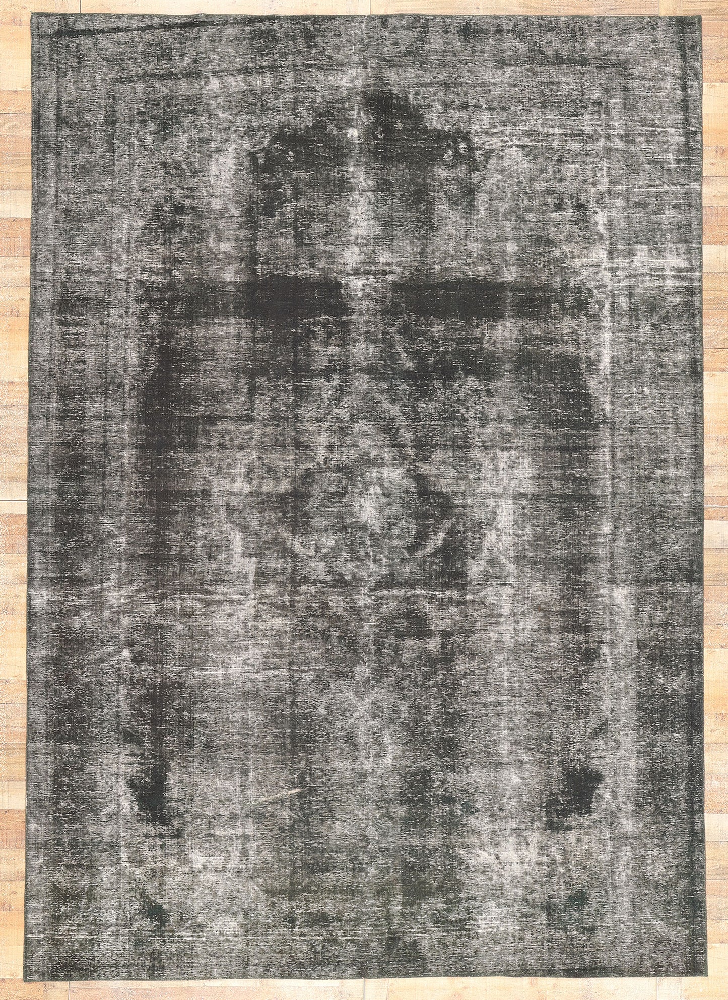 9 x 13 Vintage Turkish Overdyed Rug 60676