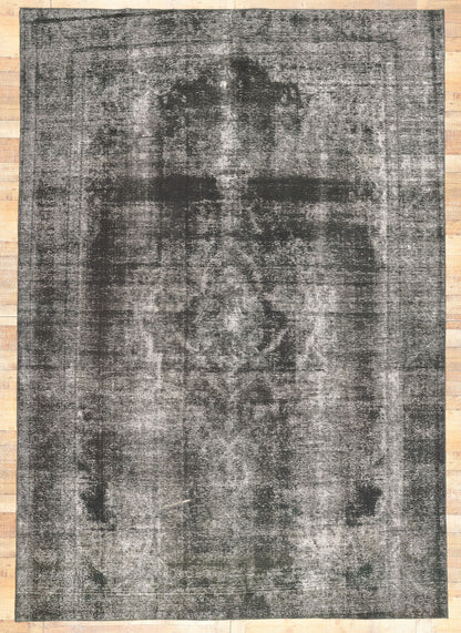 9 x 13 Vintage Turkish Overdyed Rug 60676