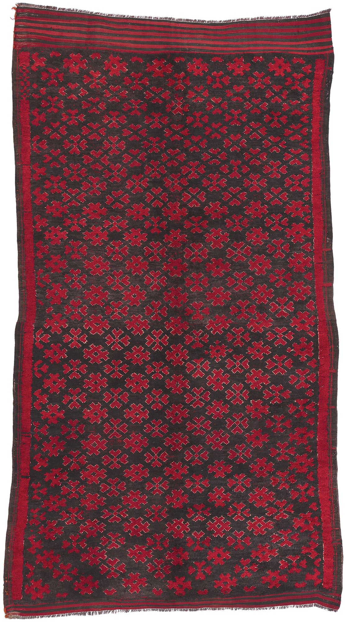 6 x 10 Vintage Taznakht Moroccan Rug 20731