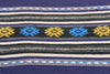 1 x 4 Vintage Blue Greek Kilim Rug 78798
