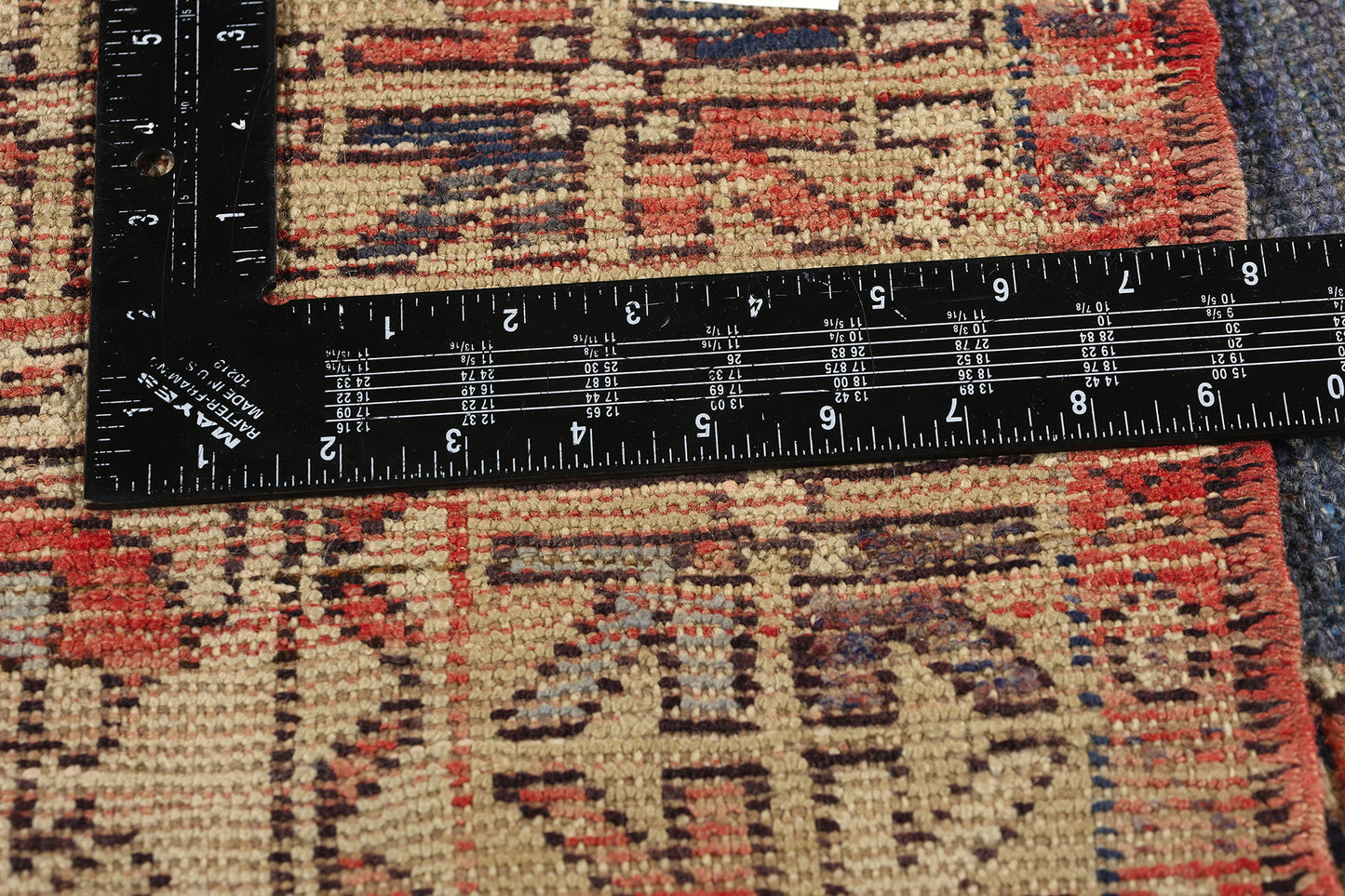 5 x 8 Vintage Blue Turkish Oushak Rug 52256