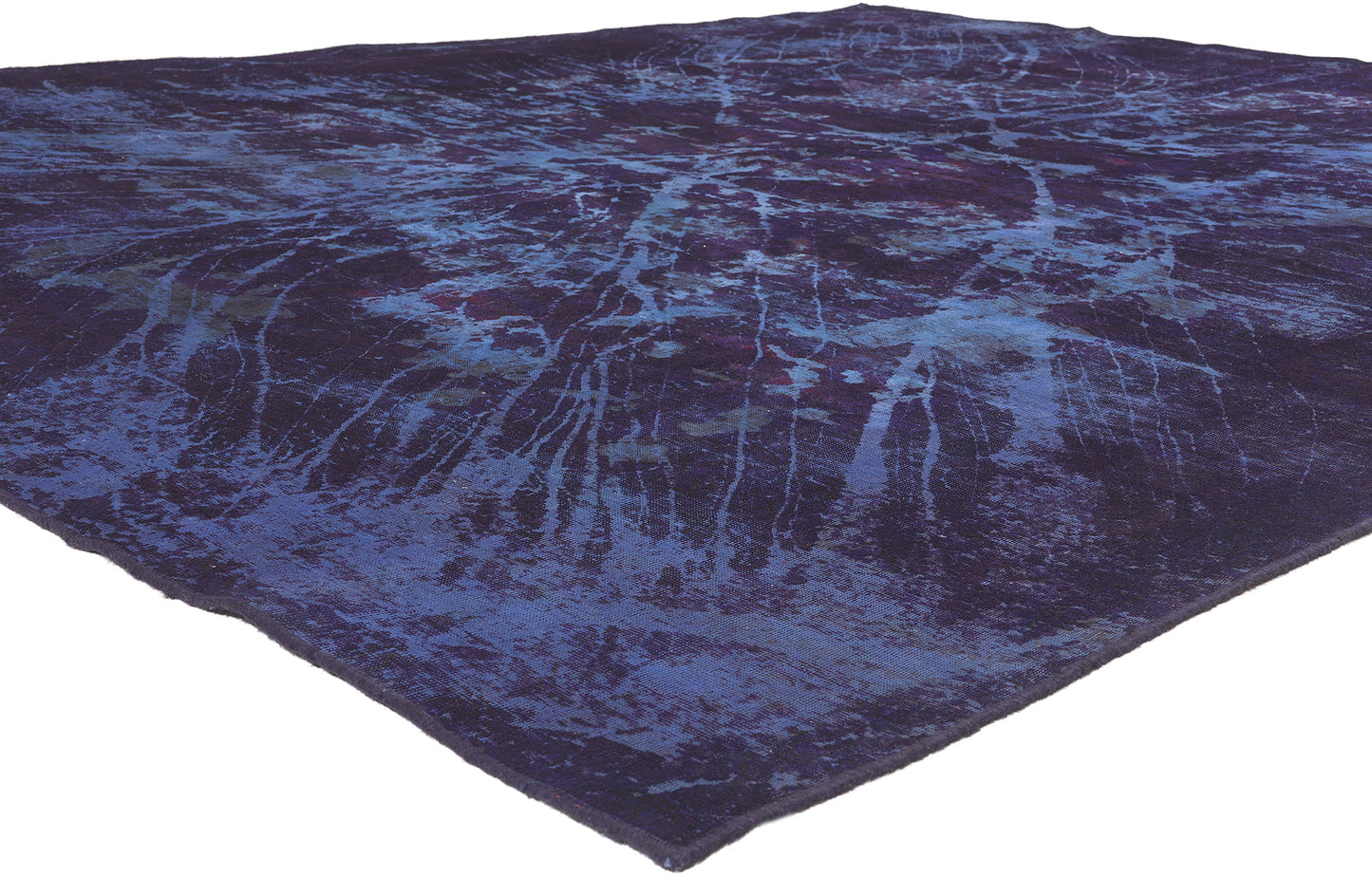 10 x 12 Vintage Turkish Overdyed Rug 60778