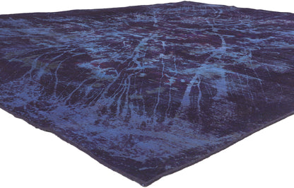 10 x 12 Vintage Turkish Overdyed Rug 60778