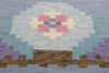 5 x 8 Ragnar Edberg Vintage Blue Swedish Rollakan Rug 78822