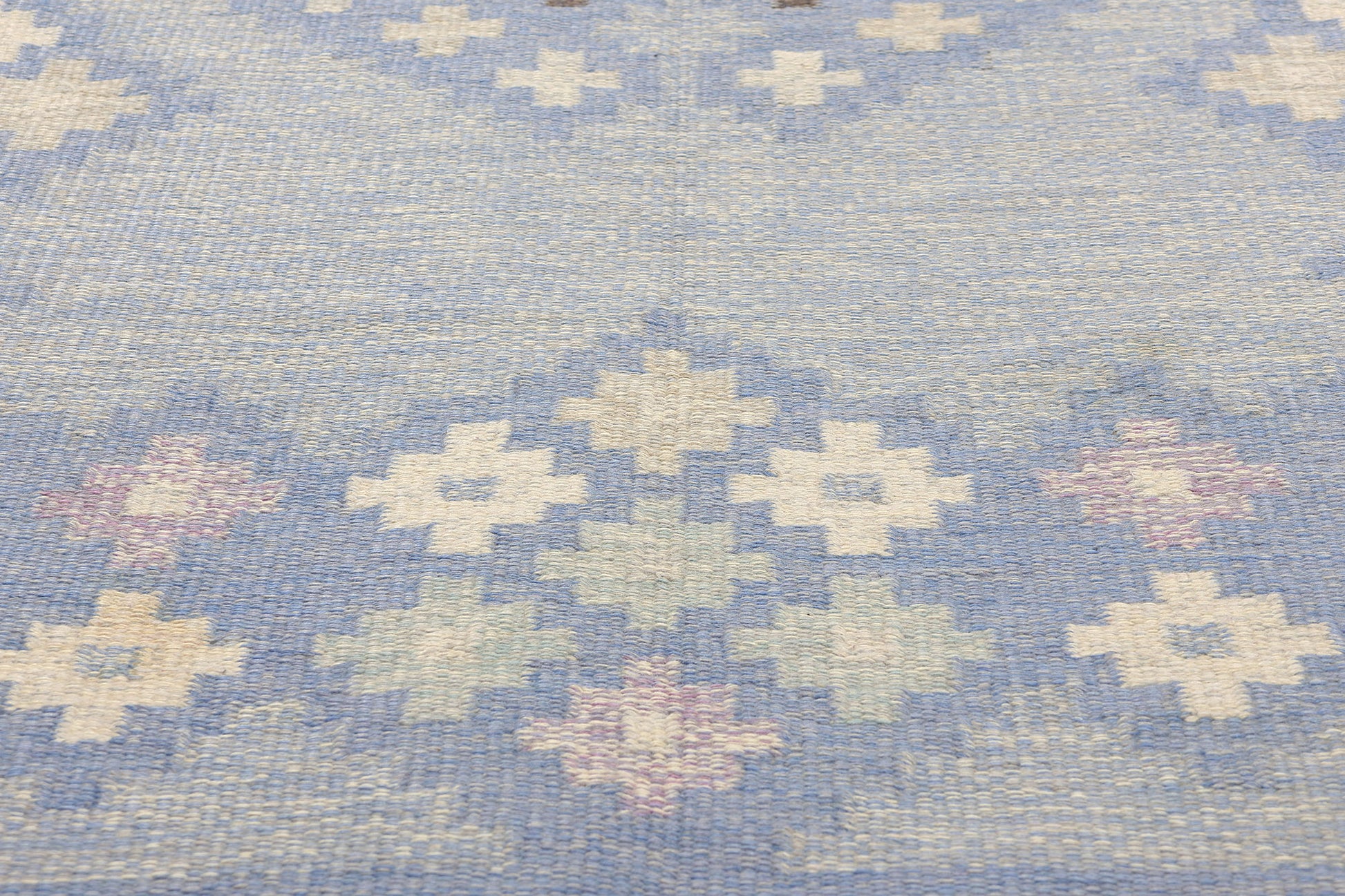 6 x 8 Asa Akerlund Vintage Swedish Rollakan Rug 77036