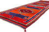 4 x 12 Vintage Orange Kurdish Rug 53906