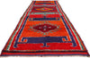 4 x 12 Vintage Orange Kurdish Rug 53906