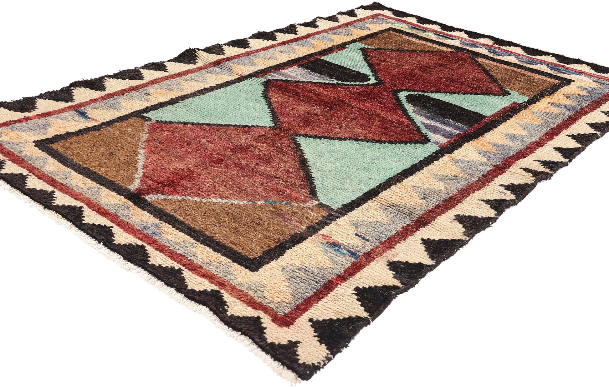 4 x 6 Vintage Persian Lori Rug 78871