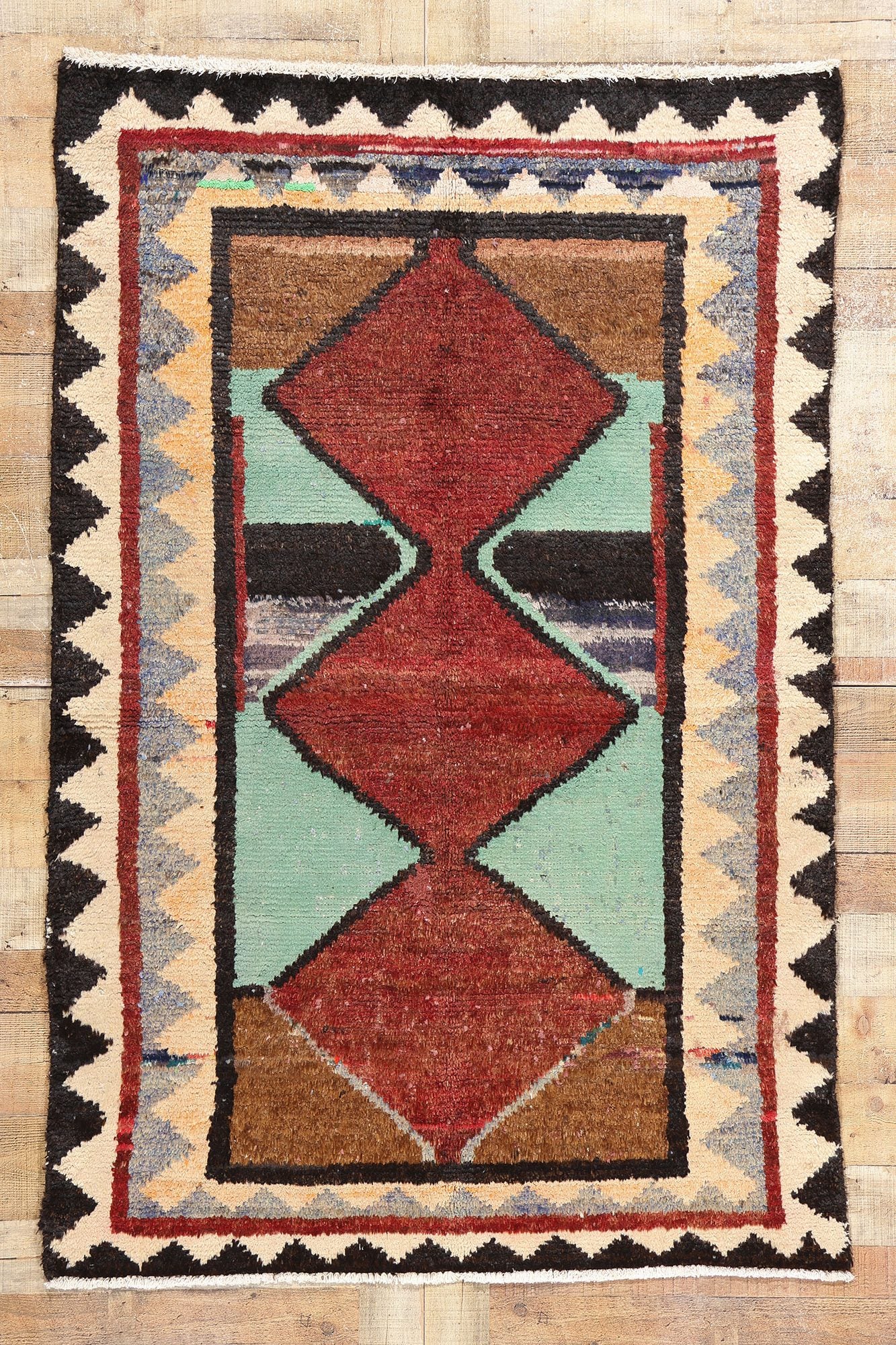 4 x 6 Vintage Persian Lori Rug 78871