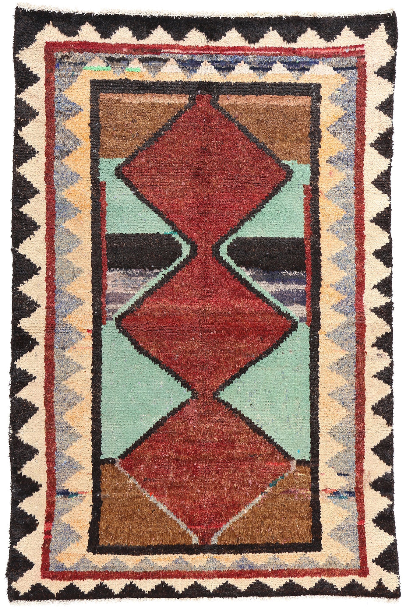 4 x 6 Vintage Persian Lori Rug 78871