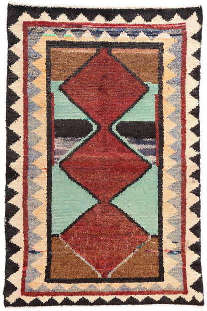 4 x 6 Vintage Persian Lori Rug 78871