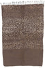 6 x 8 Vintage Brown Moroccan Rug 20281