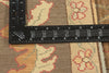 9 x 12 Vintage Brown Turkish Oushak Rug 74372