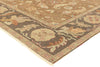9 x 12 Vintage Brown Turkish Oushak Rug 74372