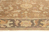 9 x 12 Vintage Brown Turkish Oushak Rug 74372