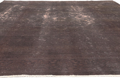 10 x 13 Vintage Turkish Overdyed Rug 60694