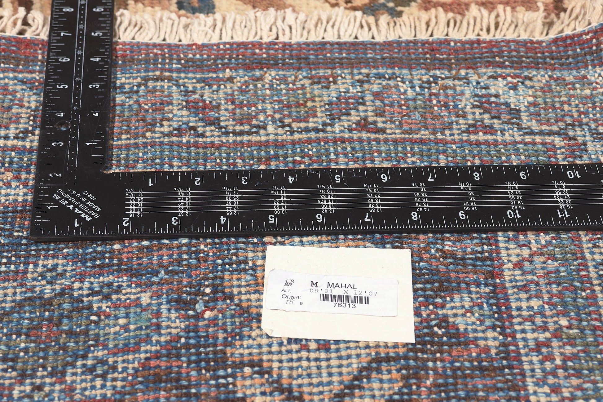 9 x 13 Vintage Persian Mahal Rug 76313