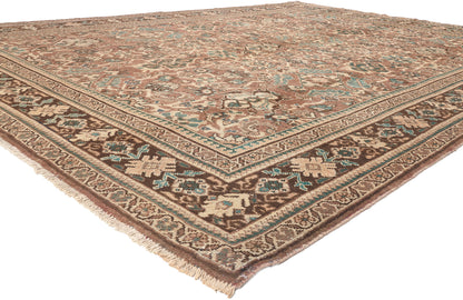 9 x 13 Vintage Persian Mahal Rug 76313