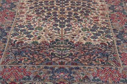 2 x 4 Vintage Chinese Kerman Tree of Life Prayer Rug 78697