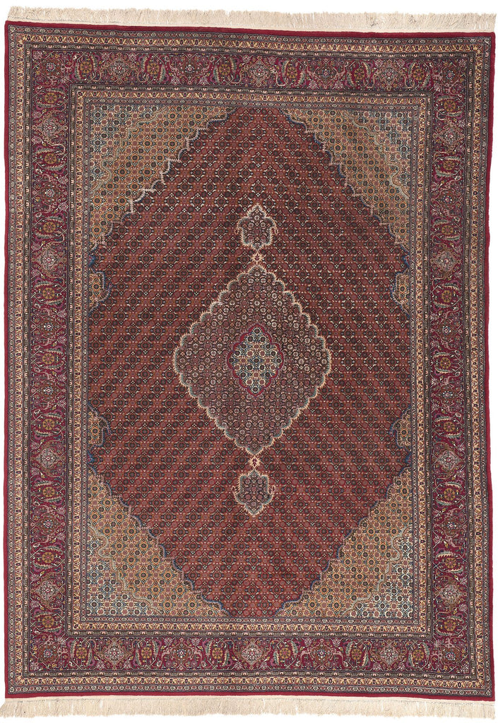 9 x 12 Vintage Chinese Tabriz Rug 74670