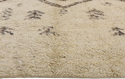 6 x 9 Vintage Neutral Moroccan Azilal Rug 21730