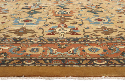 16 x 18 Vintage Persian Sultanabad Rug 73419