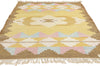 4 x 6 Evy Svensson Vintage Swedish Rollakan Rug 78824
