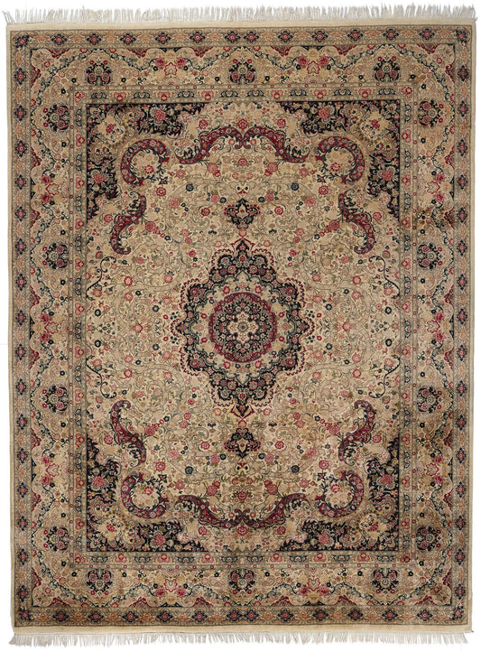 9 x 12 Vintage French Savonnerie Style Rug 78688