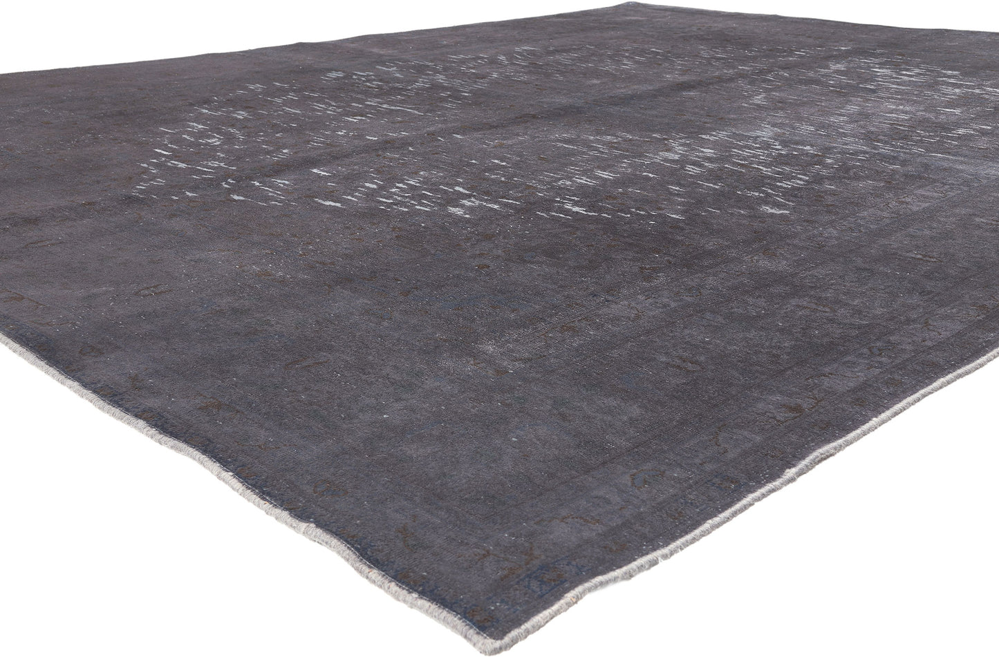 10 x 13 Vintage Turkish Overdyed Rug 60774