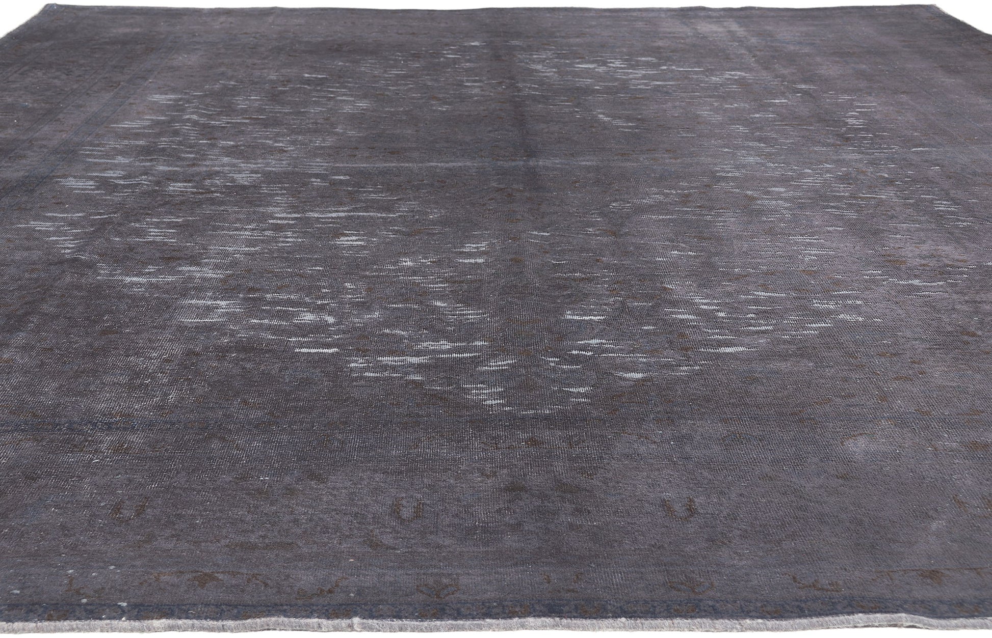 10 x 13 Vintage Turkish Overdyed Rug 60774